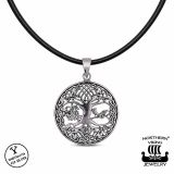 Northern Viking Jewelry® Kaulakoru Hopea Tree Of Life with Raven and Sleipnir.