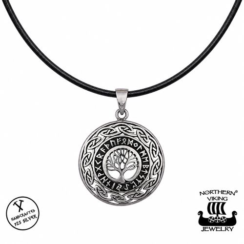 Northern Viking Jewelry® Kaulakoru Hopea Tree Of Life Viking Runes.