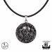Northern Viking Jewelry® Kaulakoru Hopea Huginn and Muninn Raven Runes.