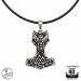 Northern Viking Jewelry® Kaulakoru Hopea Thorin Vasara Guardian Wolf.