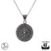 Northern Viaking Jewelry® Kaulakoru Hopea Vegvisir.