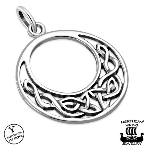 Kelttikorut Hopea Northern Viking Jewelry® Kaulakoru Celtic Knot Round.