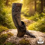 Juomasarviteline, horn stand Northern Viking Jewelry