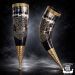 Juomasarvi messinkikoristeilla Thorin Vasara Northern Viking Jewelry®.