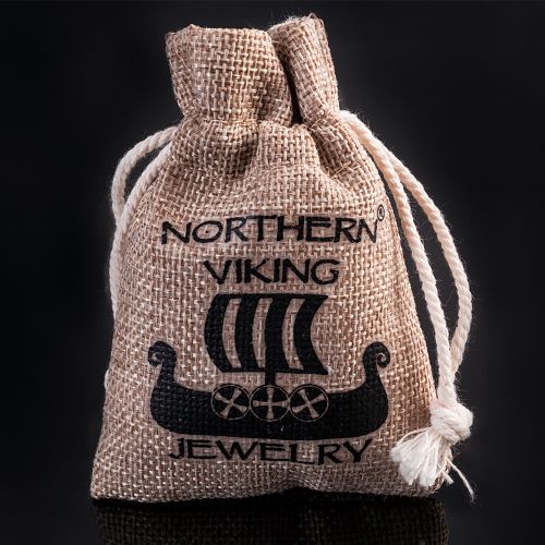 Northern Viking Jewelry®-Kaulakoru "6 mm Ankkuriketju + Thorin Vasara