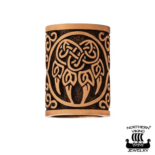 Northern Viking Jewelry®-Partakoru Pronssi Bear Paw.