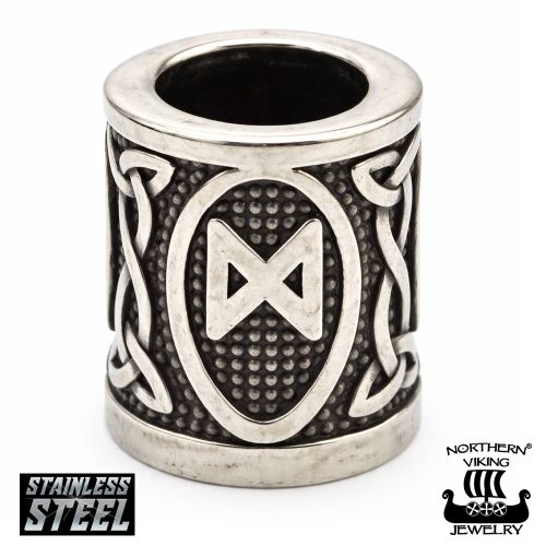 Northern Viking Jewelry® Partakoru Riimu Dagaz – Muutoksen ja Tasapainon Symboli.