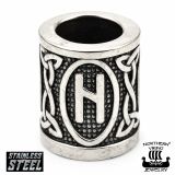 Northern Viking Jewelry® Partakoru Riimu Hagalaz – Muutoksen ja Voiman Symboli.