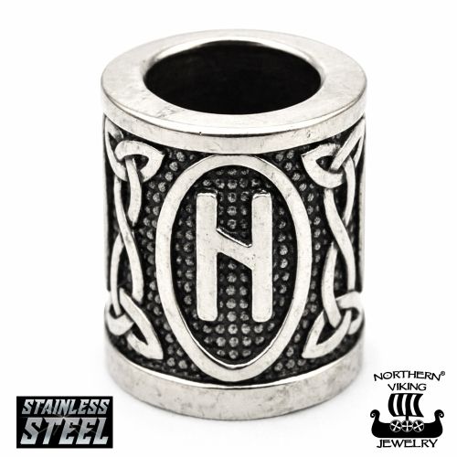 Northern Viking Jewelry® Partakoru Riimu Hagalaz – Muutoksen ja Voiman Symboli.