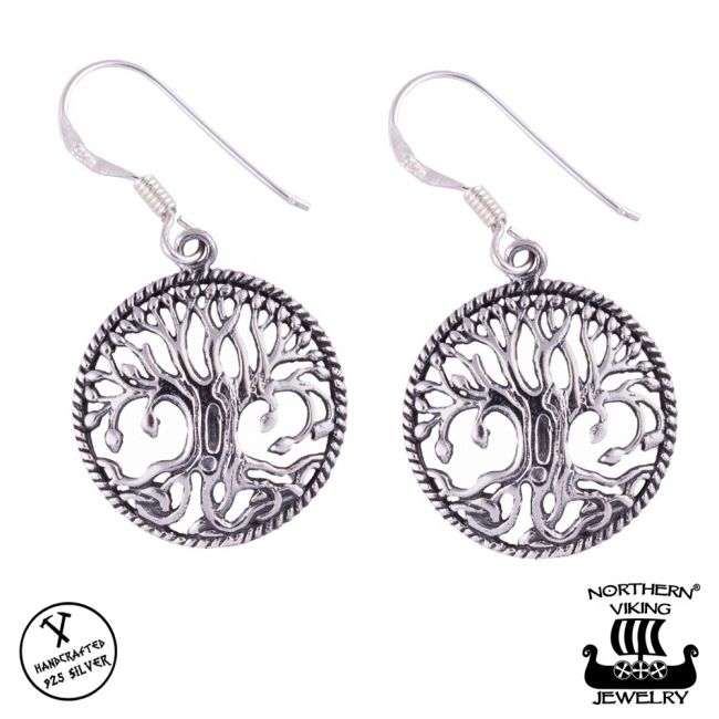 Northern Viking Jewelry®-Korvakorut Yggdrasil Tree Of Life 