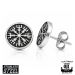 Vegvisir Viikinkikorvakorut Kirurginteräs Northern Viking Jewelry®
