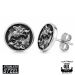 Fenrir Susi Viikinkikorvakorut Kirurginteräs Northern Viking Jewelry®