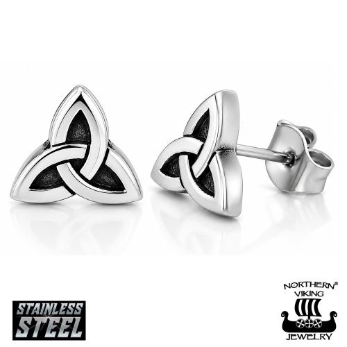 Kelttiläinen Trinity Viikinkikorvakorut Kirurginteräs Northern Viking Jewelry®
