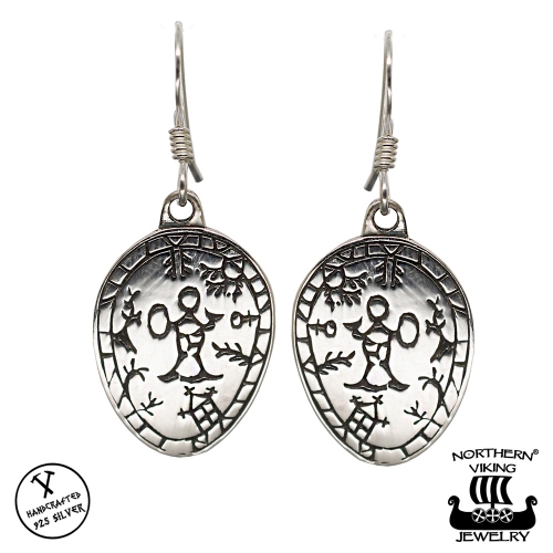 Northern Viking Jewelry® Korpiklaani Noitarumpu-Riipus + Noitarumpu Korvakorut