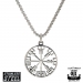 Northern Viking Jewelry® Viikinkikompassi Vegvisir-riipus