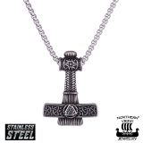 Thorin Vasara Kaulakoru Northern Viking Jewelry Valknut Hammer.