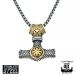 Thorin Vasara Helm Of Awe Kaulakoru Kulta Northern Viking Jewelry®