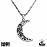 Kuunsirppi Kelttisolmulla Kaulakoru Northern Viking Jewelry®.