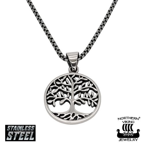 Yggdrasil Maailmanpuu Kaulakoru Northern Viking Jewelry®.