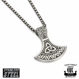 Viikinkikirves Kaulakoru Triquetra Voiman, Suojan ja Ikuisuuden Symboli Northern Viking Jewelry®.