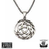 Triquetra Ouroboros Kaulakoru Ikuisuuden, Suojan ja Elämänkierron Symboli Northern Viking Jewelry®.