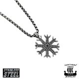 Helm of Awe Kaulakoru Suojan ja Voiman Merkki Northern Viking Jewelry®.