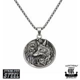 Kettu Kaulakoru – Älykkyyden, Vaiston ja Suojan Symboli Northern Viking Jewelry®.