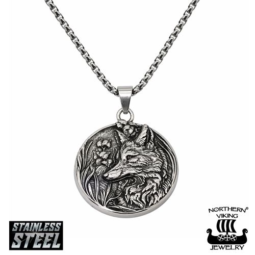 Kettu Kaulakoru – Älykkyyden, Vaiston ja Suojan Symboli Northern Viking Jewelry®.