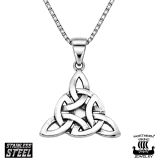 Northern Viking Jewelry® Kelttisolmu Kaulakoru – Trinity Knot.