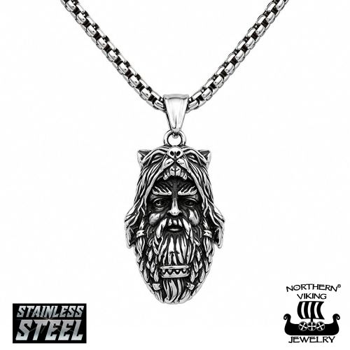 Berserker Kaulakoru Kirurginteräs Northern Viking Jewelry®.