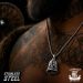 Northern Viking Jewelry® Triquetra Guardian Bell Kaulakoru – Viikinkien Suojeluskello kuva 2.