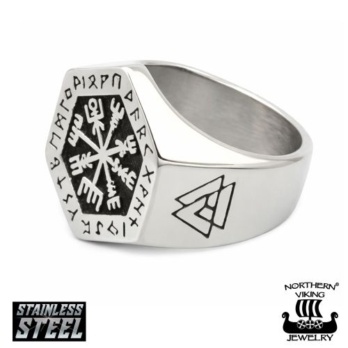 Sormus Northern Viking Jewelry Teräs 