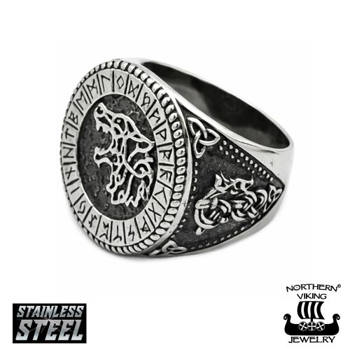 Sormus Northern Viking Jewelry Teräs 