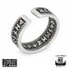 Sormus Northern Viking Jewelry Teräs Runes Open Ring kuva 2.