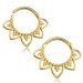 Septum Rengas Saranalla Gold Design 1,2 mm