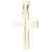 Rippiristi Hopea Diamond Cut Gold Plated Cross.
