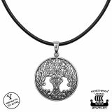 Northern Viking Jewelry® 925-Hopea Tree Of Life-Riipus.