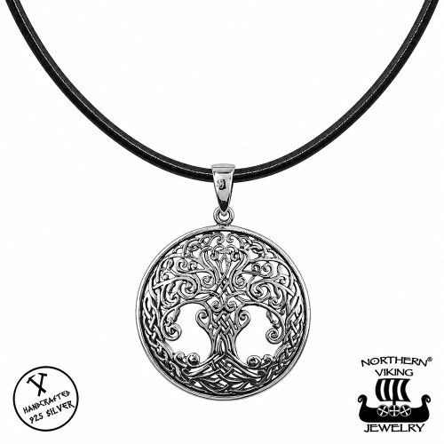 Northern Viking Jewelry® 925-Hopea Tree Of Life-Riipus.