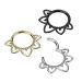 Septum Rengas Saranalla Titaani Heart Filigree.