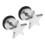 Feikkiplugi 316L Kirurginteräs Star.