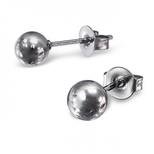 Nappikorvakorut "High Polished Ball", Useita eri kokoja