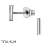 Titaani Korvakorut Minimalist Bar.